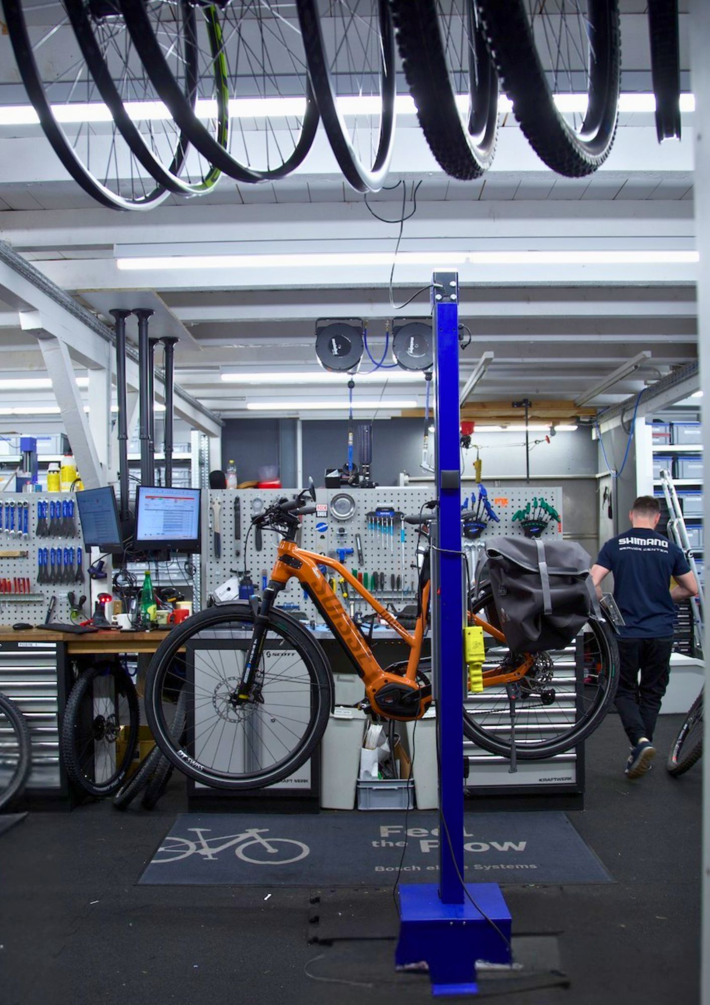 Espace de conseil vélo chez Castella Sports à Bulle