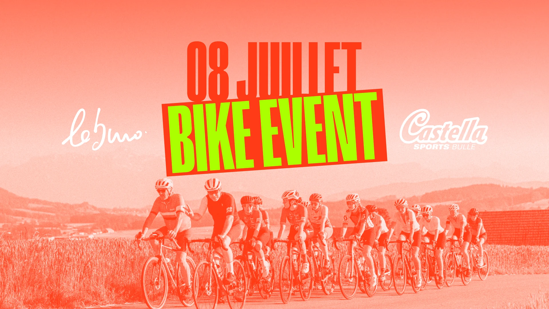 Bike Event du 8 juillet 2026 à Bulle — Le Buro et Castella Sports