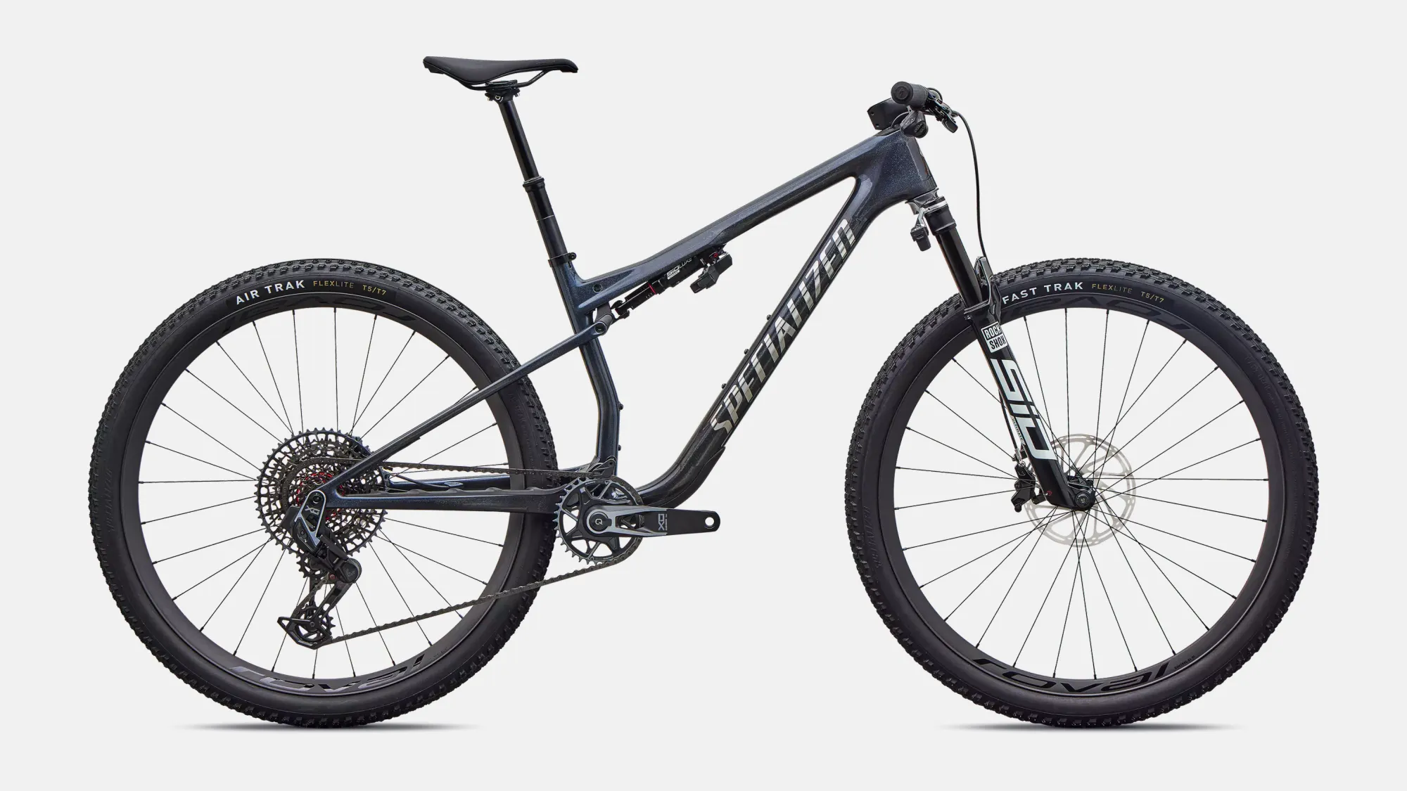 Specialized Epic 9 bleu nuit, VTT cross-country tout-suspendu, à tester à l'Oktober Vélo Fest à Bulle